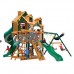 Gorilla Playsets Great Skye I Cedar Swing Set with Malibu Wood Roof and Timber Shield™ Posts   568099957